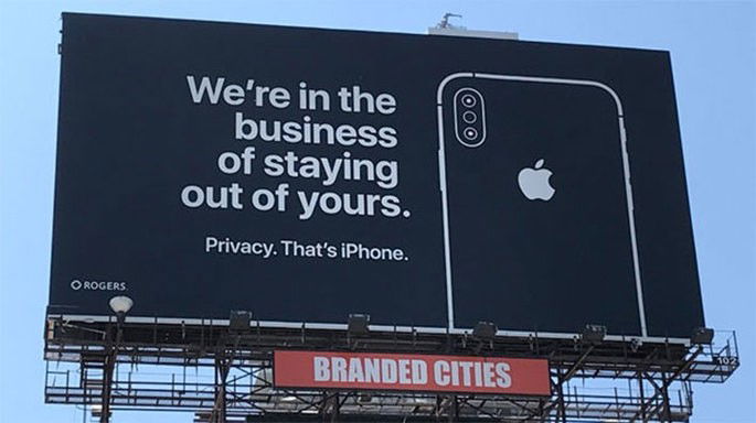 apple billboard