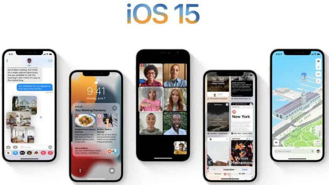 Apple iPhone iOS 15