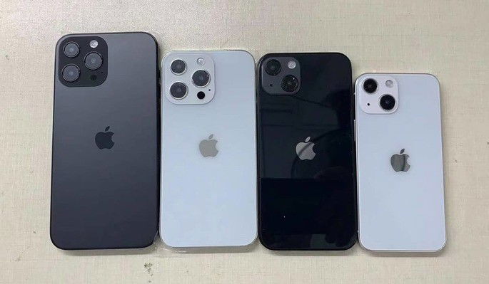 Moldes dos novos iPhone 13