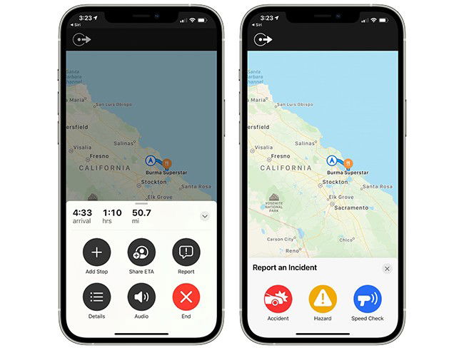 Apple Maps Google Waze