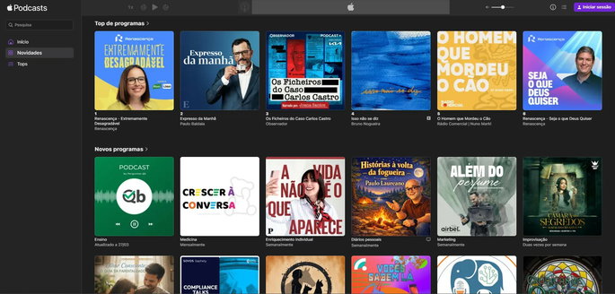 apple podcasts web app