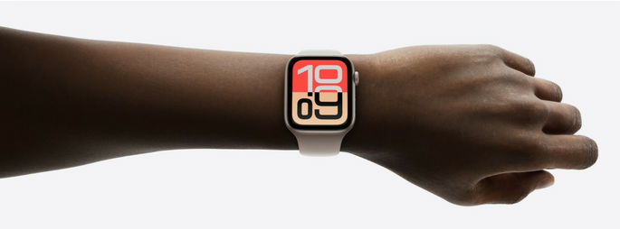 Apple Watch SE 3 reconhecimento de gestos
