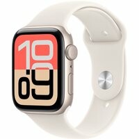 APPLE Watch SE 3 GPS 44 mm Luz das Estrelas Alum&iacute;nio com Bracelete Desportiva Luz das Estrelas (Tama