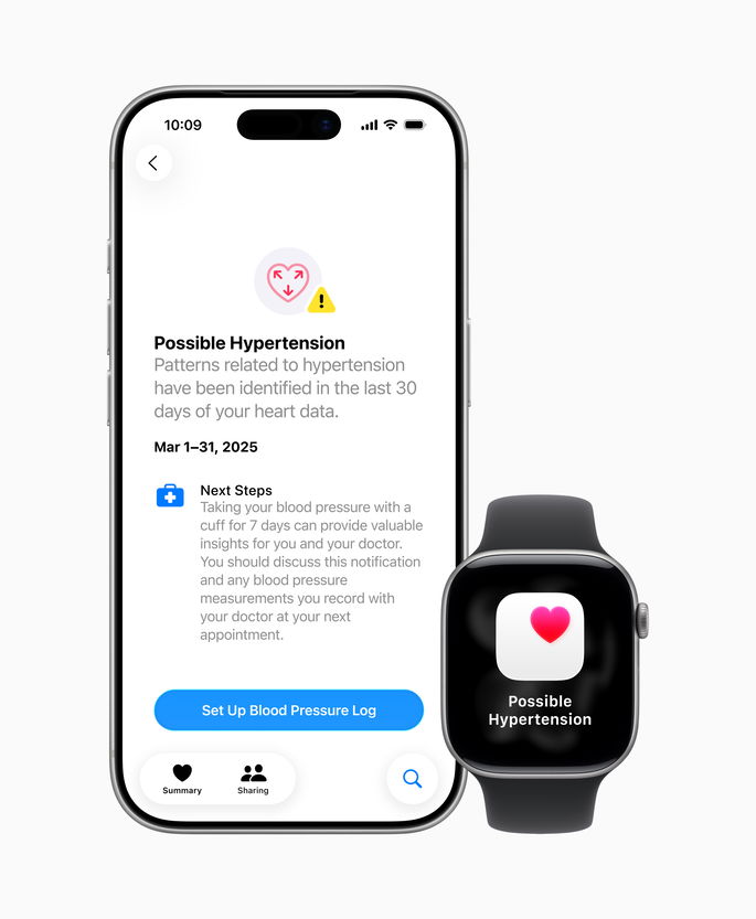 Apple Watch Series 11 recurso de alerta de hipertensão