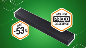 Aproveita: a soundbar Samsung está ao melhor preço de sempre na Amazon!
