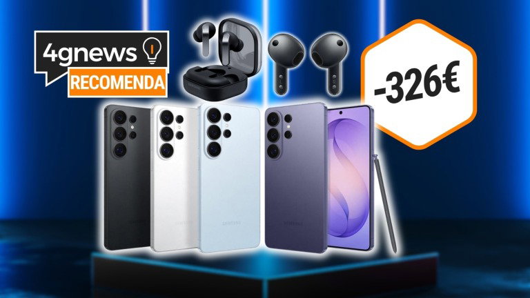 Aproveita! Galaxy S26 Ultra + Buds 4 fica até 326 € mais barato na Amazon