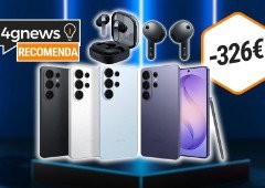 Aproveita! Galaxy S26 Ultra + Buds 4 fica até 326 € mais barato na Amazon