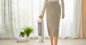 Aquecedor Xiaomi Smart Tower Heater em promoção de Ano Novo