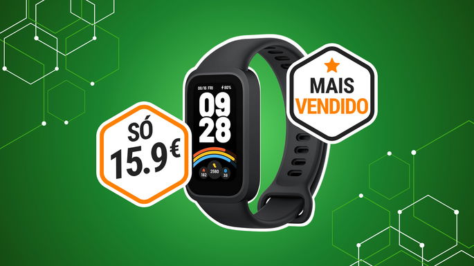 Xiaomi Smart band 9 Active por apenas 15 euros