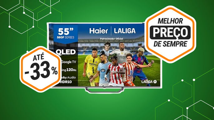 Smart tv Haier com desconto de 33%