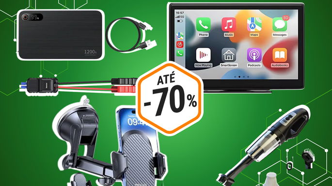 10 gadgets imperdíveis com descontos até 70%
