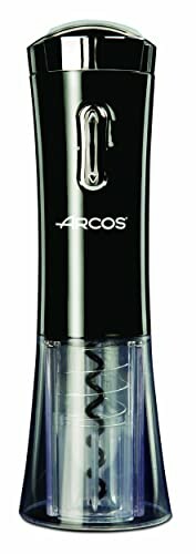 ARCOS Saca-rolhas elétrico em ABS com bateria interna recarregável. Abre-garrafas elétrico moderno e