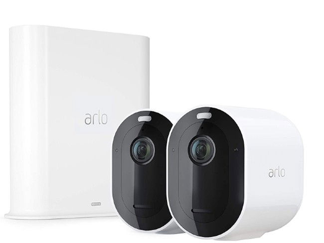 Câmara de segurança Arlo em branco