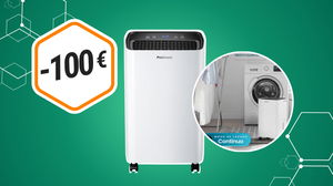 As chuvas continuam: Este desumidificador de 12 L é a solução por menos de 100€ na Amazon!