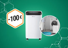 As chuvas continuam: Este desumidificador de 12 L é a solução por menos de 100€ na Amazon!