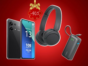 As melhores prendas de Natal com descontos até 50%: Smartphones e gadgets para surpreender