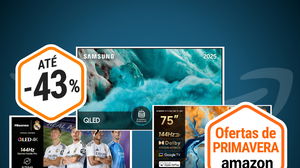 As melhores TVs a preço de saldo na Festa de Ofertas de Primavera da Amazon