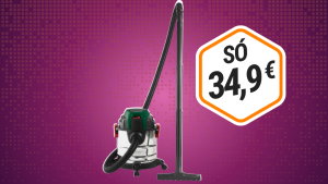 Aspira água ou pó: Lidl tem aspirador Parkside por apenas 34,99 euros