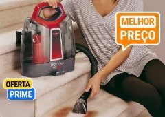 Aspirador de estofos mais vendido da Amazon ao preço mais baixo de sempre