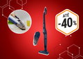 Aspirador vertical BOSCH 2 em 1 que querias com desconto 40% na Worten