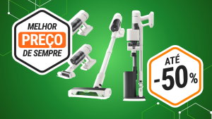 Aspiradora sem fio Roborock está pela metade do preço na Amazon