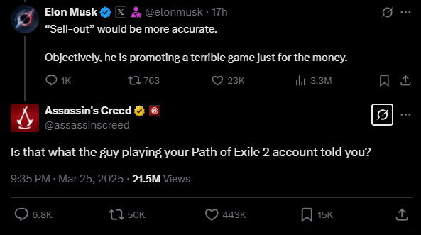 assassins creed elon musk