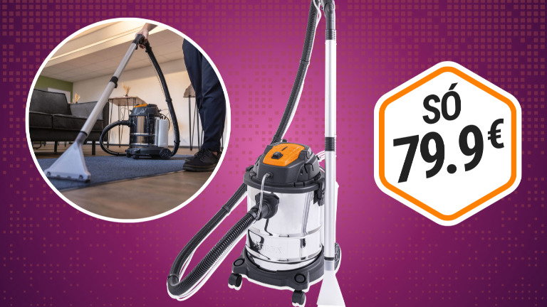 Atenção: ALDI lança aspirador potente 1.600 W ideal para tapetes!