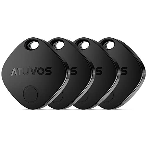 ATUVOS Air Tag Smart Tracker 4 Pack preto