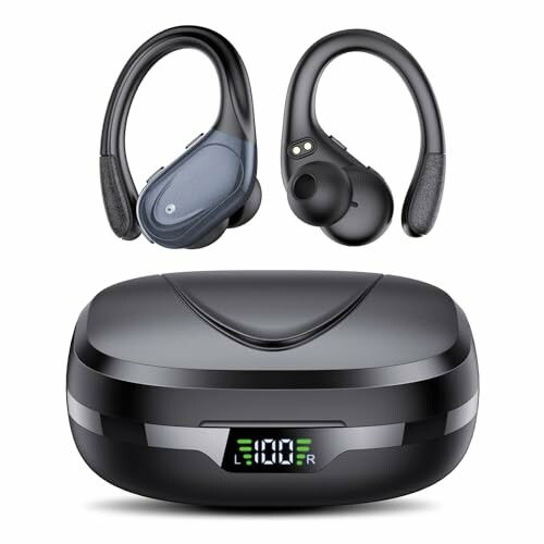 Auriculares sem fios auriculares Bluetooth 5.3