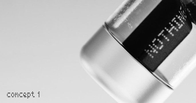 O design conceito dos primeiros auriculares da Nothing