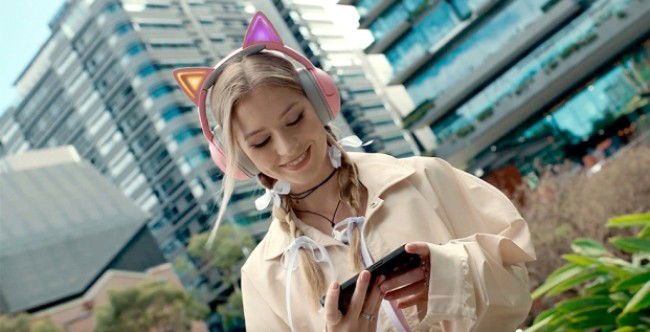 auscultadores Kraken Kitty