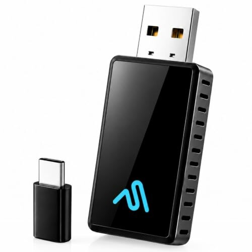 AutoSky Adaptador sem fios Carplay e Android Auto