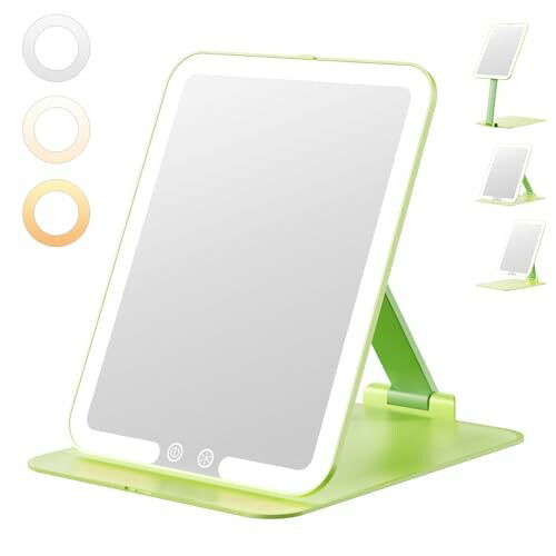 Auxmir Espelho Maquilhagem Luz Recargável