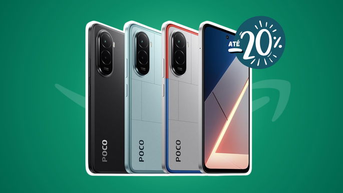 Xiaomi POCO M7 4G  com desconto de 20%