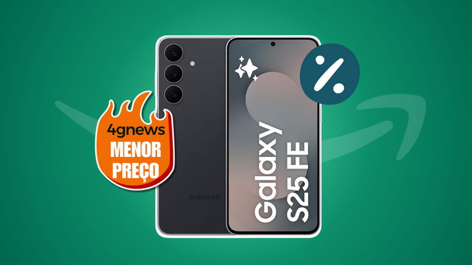 Samsung Galaxy S25 FE com desconto de 13%