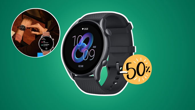 Amazfit GTR 3 Pro está com desconto de 50%