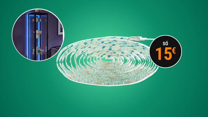 fita de luz LED LIVARNO home de 10 m está agora por apenas 14,99 € por embalagem