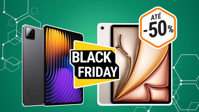 tablet e iPad com descontos até 50%