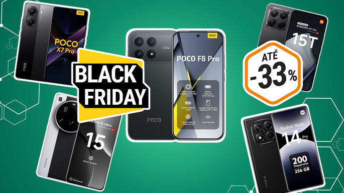 5 telemóveis Xiaomi com descontos até 33%