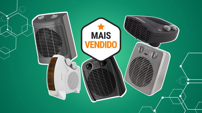 Cinco aquecedores mais vendidos na Amazon