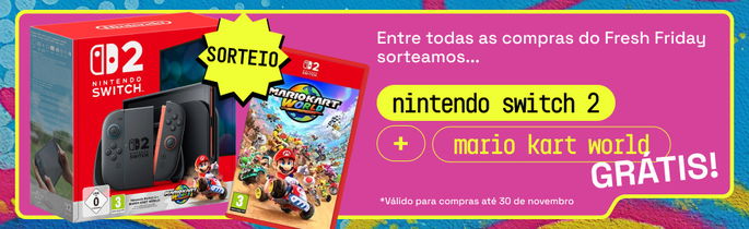 Sorteio Nintwndo Switch 2 Powerplanet