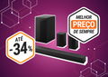 Barra de som da LG está ao melhor preço com desconto 34% na Amazon!