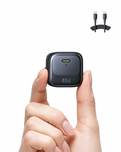 Baseus Carregador USB-C GaN 45 W com cabo de 1 m