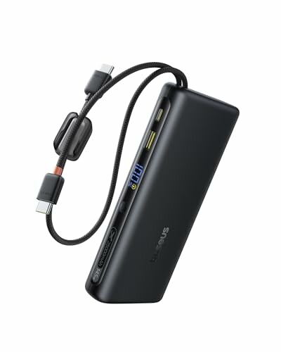 Baseus FC41 145 W 25 000 mAh, bateria externa com 2 cabos USB-C