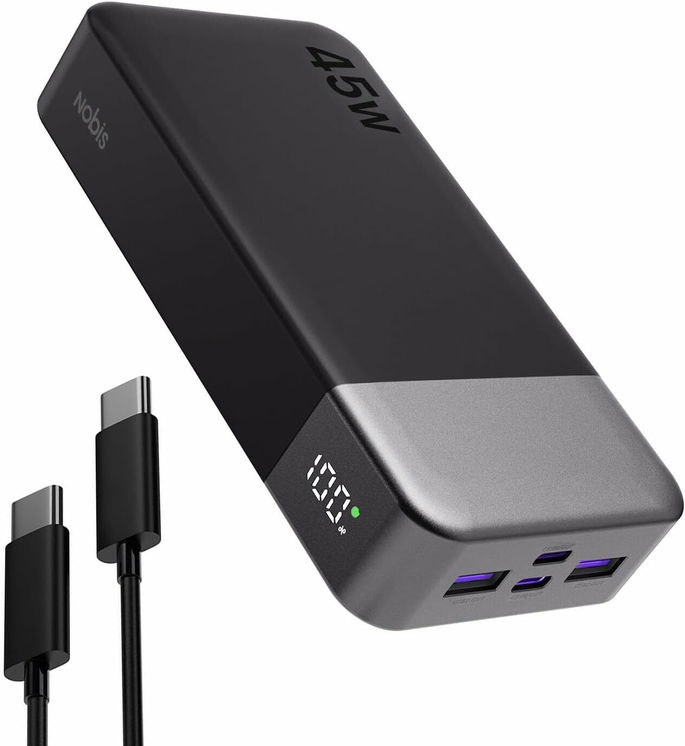 Bateria externa NOBIS 20000 mAh 45 W