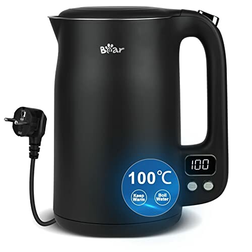 Bear Hervidor 1,7 l Acero Inoxidable 304