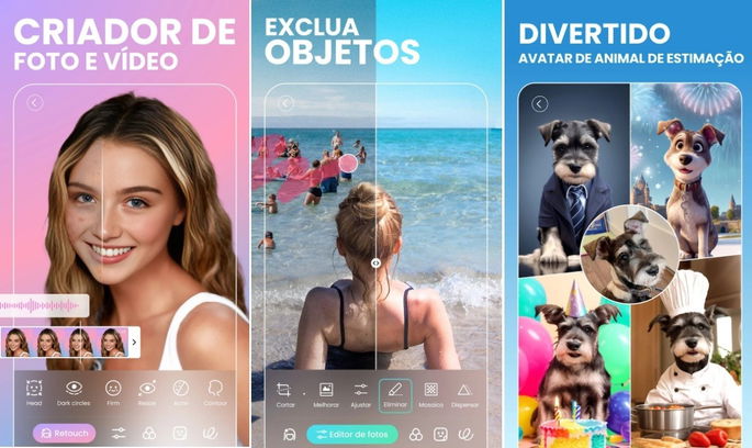 app de edição de fotos