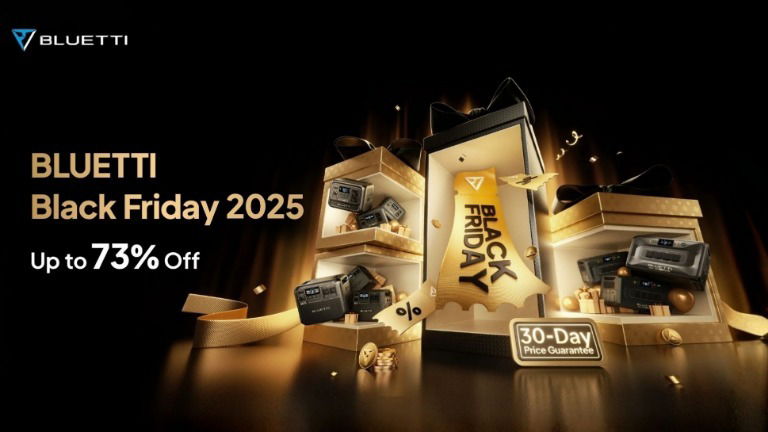 Black Friday BLUETTI traz descontos até 73% e AC300 grátis para os primeiros compradores da B500K