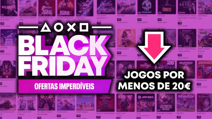 Black Friday da PlayStation Store: 15 ótimos jogos de PS4 e PS5 por menos de 20 €