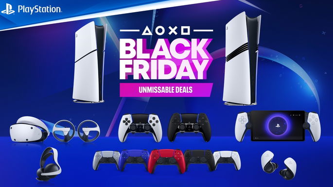 Black Friday PlayStation terá descontos de até 150 € em consolas, jogos e acessórios